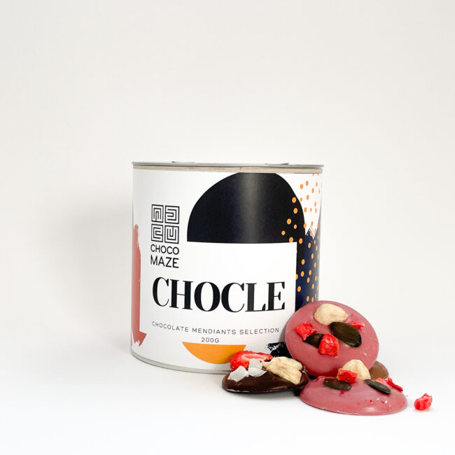 CHOCLE – csokoládé tallérok, 200g