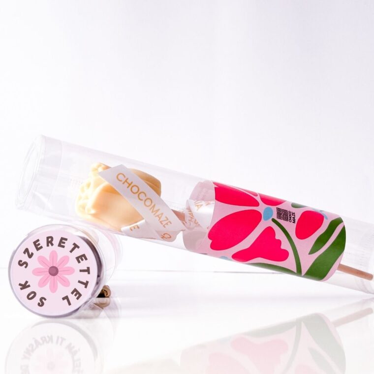 Csokirózsa fehér csokoládé, 45g